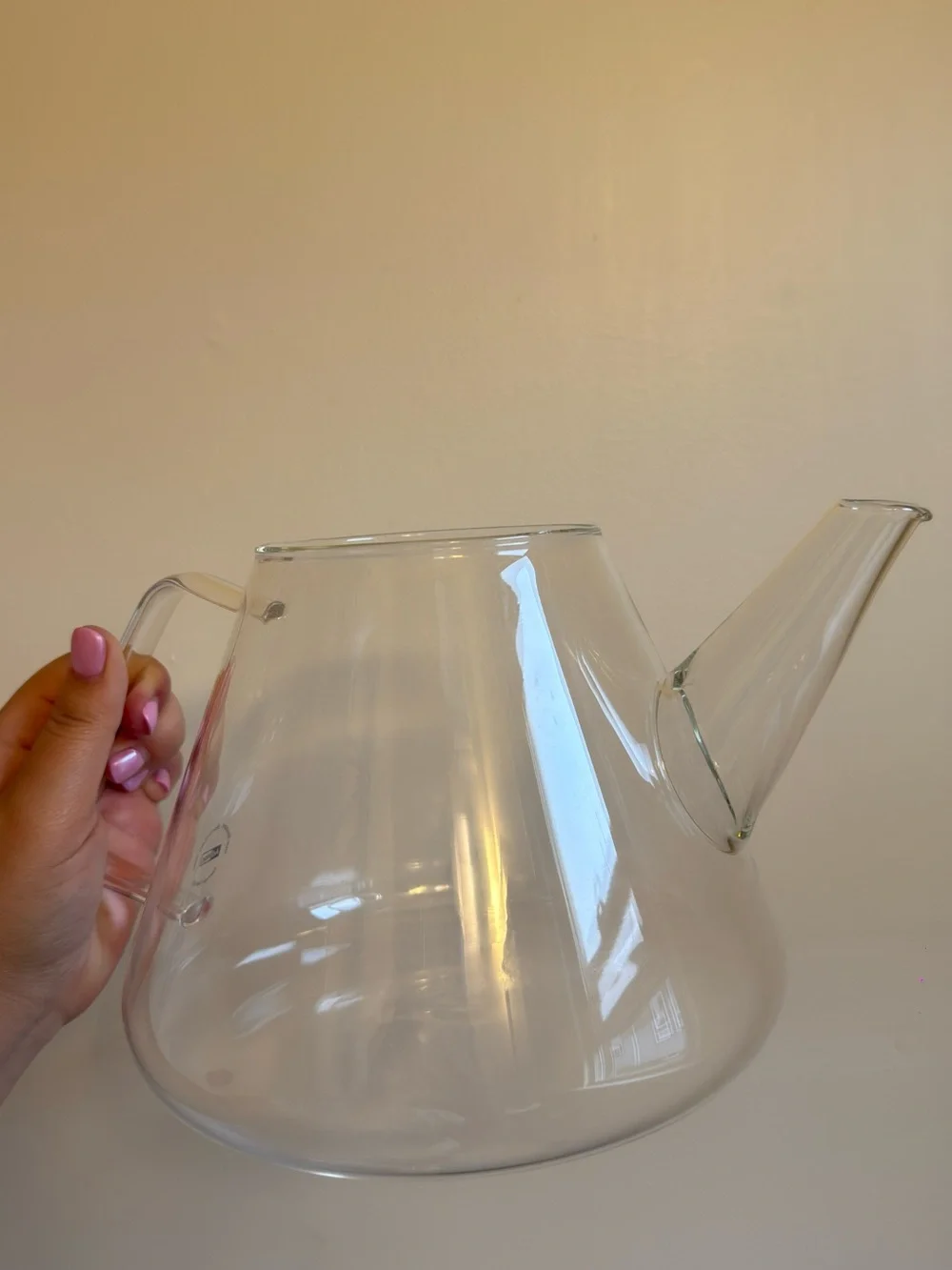 AdHoc Borosilicate Glass Tea Pot w/ Stainless Steel Infuser Heat Resistant EUC